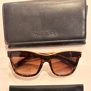 Brown Chanel Sunglasses